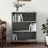 Manric 2-Shelf Bookcase - Grey Sonoma Oak, Engineered Wood