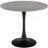 Manteo Round Dining Table - Grey, Ceramic