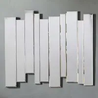 Mantissa Wall Mirror - Silver