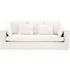 Manton 3-Seater Sofa - Cream, Fabric