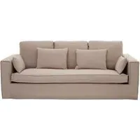 Manton 3-Seater Sofa - Grey, Fabric