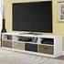 Maraca Large TV Stand with 4 Drawers - White, Wood