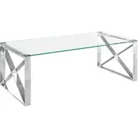 Margate Coffee Table - Clear, Glass