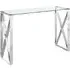 Margate Console Table - Clear, Glass