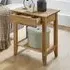Maricopa End Table with 1 Drawer - Oak