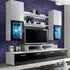 Maricopa Entertainment Unit with LED - Black and White