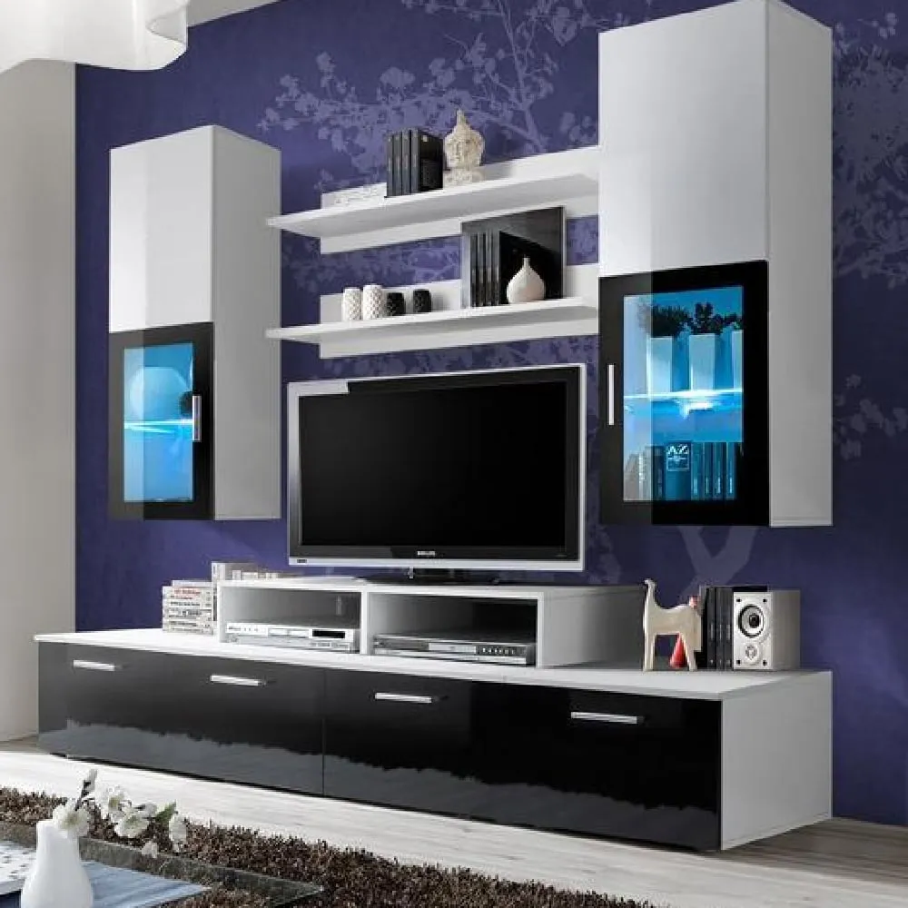 Maricopa Entertainment Unit with LED - Black and White image