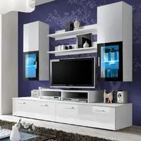 Maricopa Entertainment Unit with LED - White