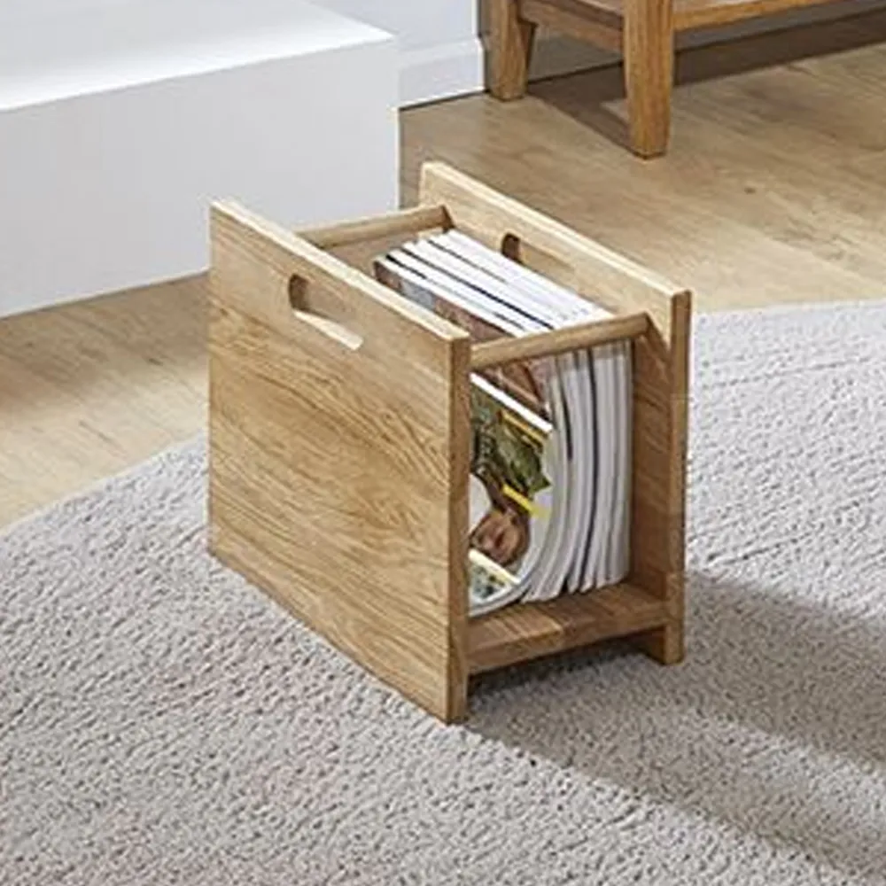 Maricopa Magazine Rack - Oak, Wood product