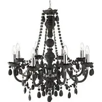 Marie Therese 8 Light Chandelier - Grey