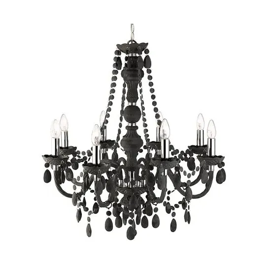 Marie Therese 8 Light Chandelier - Grey