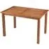 Marietta Rectangular Outdoor Dining Table - Natural, Robinia Wood