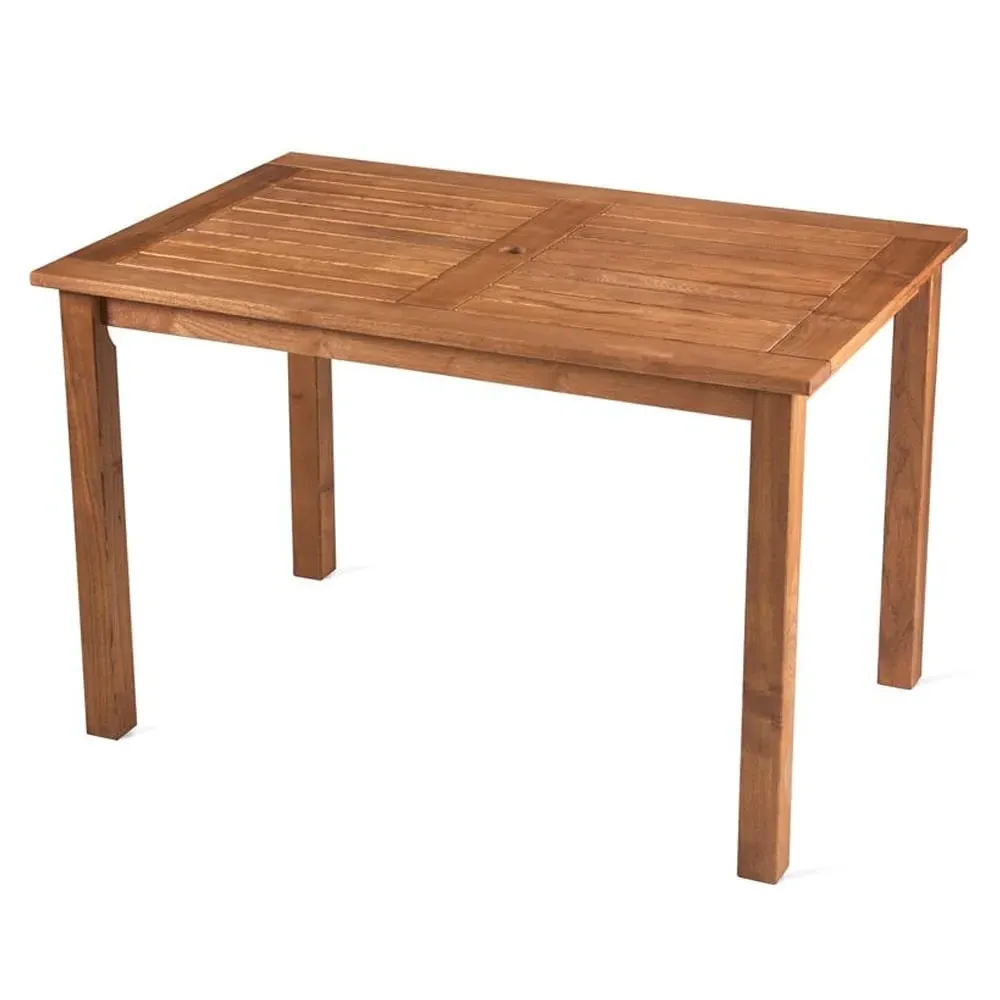 Marietta Rectangular Outdoor Dining Table - Natural, Robinia Wood