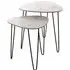 Marietta Set of 2 End Tables - Concrete, Wood