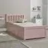 Marietta Single Bed with 3 Drawers - Pink, Pine