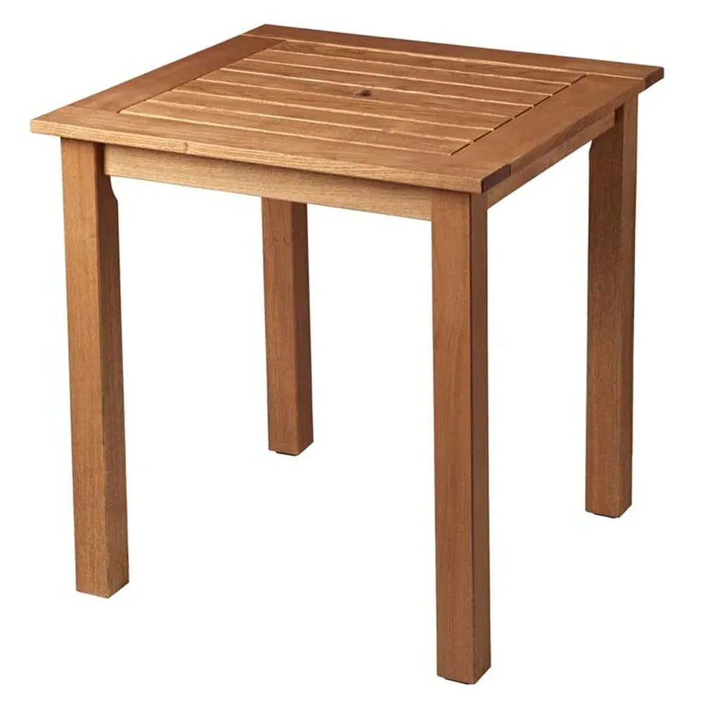 Marietta Square Outdoor Dining Table - Natural, Robinia Wood image