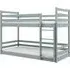 Marion Bunk Bed with Bonnell Mattress - Grey, Wood