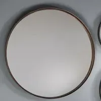 Marion Large Round Wall Mirror - Bronze