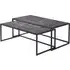 Marion Nesting Coffee Tables - Grey Marble Effect