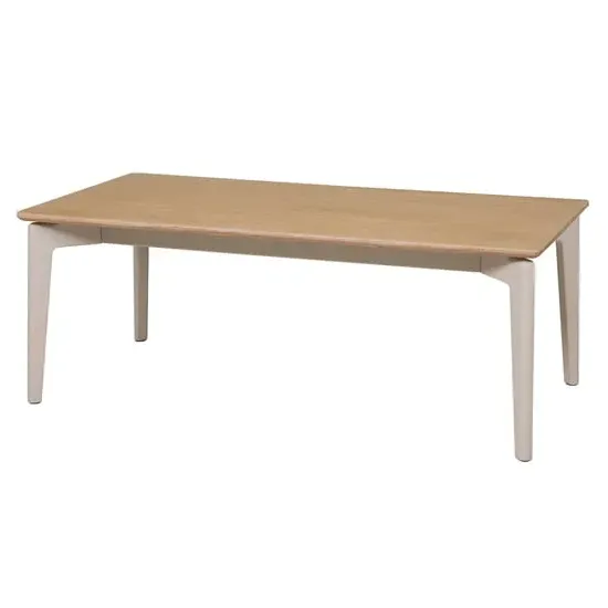 Marlon Coffee Table - Taupe, Oak
