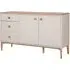Marlon Sideboard with 2 Doors 3 Drawers - Oak, Taupe