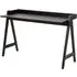 Marne Wooden Laptop Desk with Storage - Black
