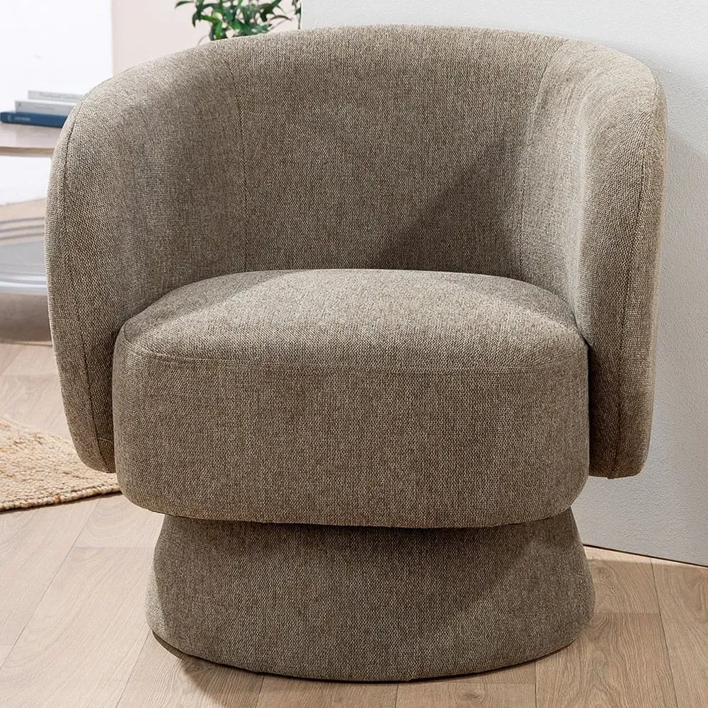 Marseille Fabric Armchair - Grey