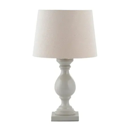 Marsham Table Lamp - Taupe, Glass and Steel product