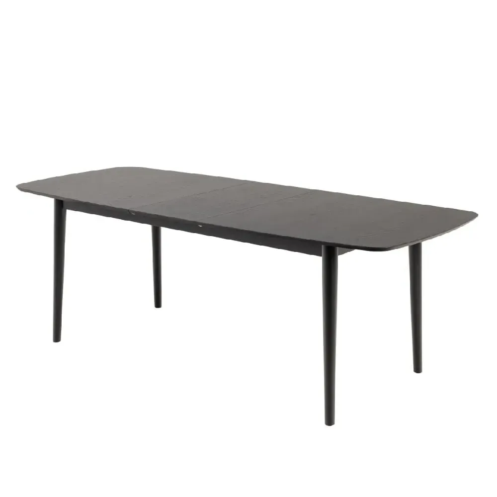 Marshfield Rectangular Extendable Dining Table - Black, Wood
