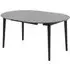 Marshfield Round Extendable Dining Table - Black, Wood