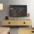 Marshfield TV Stand with 4 Doors - Oak Baltic