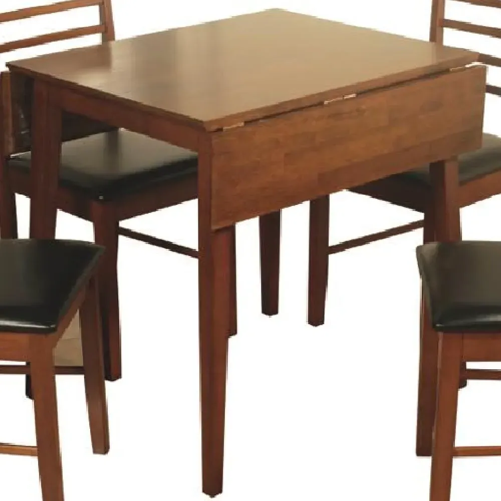 Marsic Square Drop Leaf Dining Table - Brown, Wood