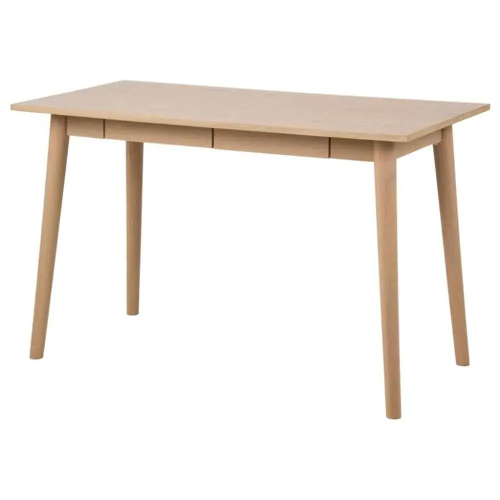 Marta Laptop Desk with 2 Drawers - Oak product