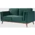 Martin 2-Seater Sofa - Emerald Green, Velvet
