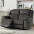 Martinez 2-Seater Recliner Sofa - Iron, Fabric