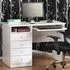 Mary Laptop Desk with 4 Drawers - White