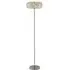 Marylin 3 Bulb Floor Lamp - Chrome, Crystal Glass
