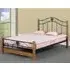 Maspeth Double Bed Frame - Pine, Metal