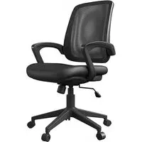 Matfen Fabric Office Chair - Black