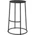 Matron Bar Stool - Black, Metal