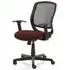 Mave Task Office Chair with T-Bar Arms - Black, Mesh