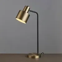 Mayfield Task Table Lamp - Black, Brass