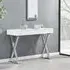 Mayline Console Table with 2 Drawers - White
