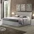 Mayon King Size Bed Frame - Grey Marble Effect, MDF