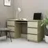 Mayra Laptop Desk with 6 Drawers - Sonoma Oak, Engineered Wood