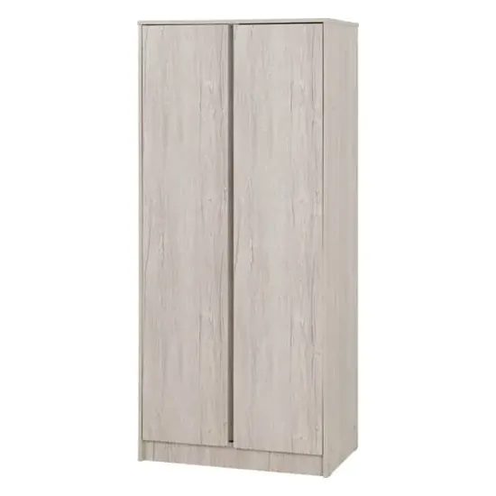 Mcgowan 2 Door Wardrobe - Urban Snow