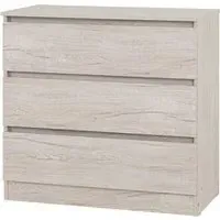 Mcgowan 3-Drawer Chest of Drawers - Urban Snow