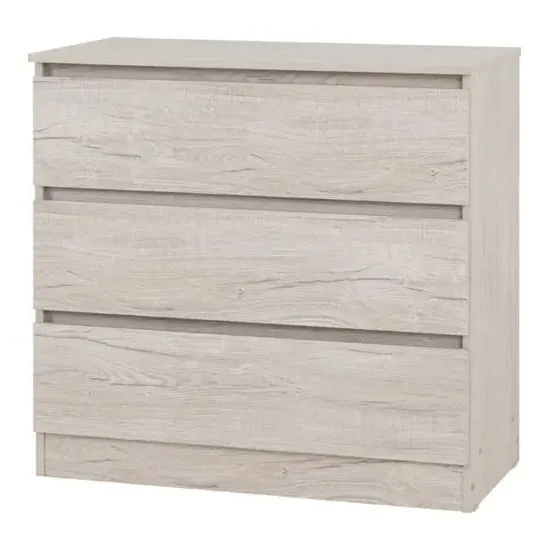 Mcgowan 3-Drawer Chest of Drawers - Urban Snow