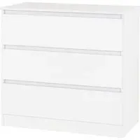 Mcgowan 3-Drawer Chest of Drawers - White