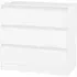 Mcgowan 3-Drawer Chest of Drawers - White